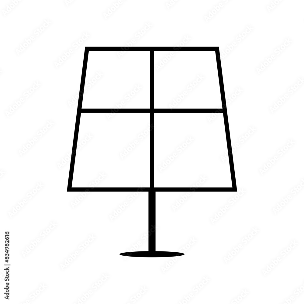 A solar panel icon A solar panel icon