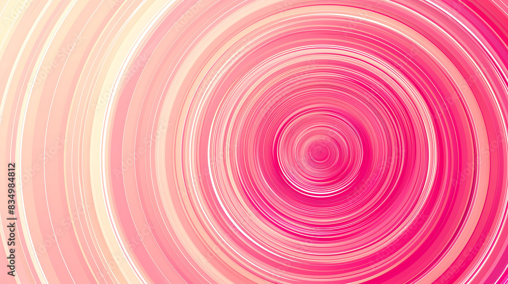 Abstract Pink and White Circular Pattern with Radiating Lines Abstract Pink and White Circular Pattern with Radiating Lines