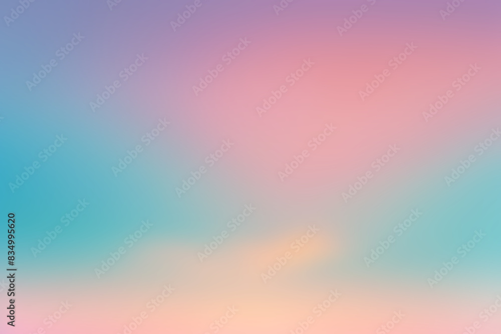 Naklejka premium 夕日をイメージしたグラデーション背景素材