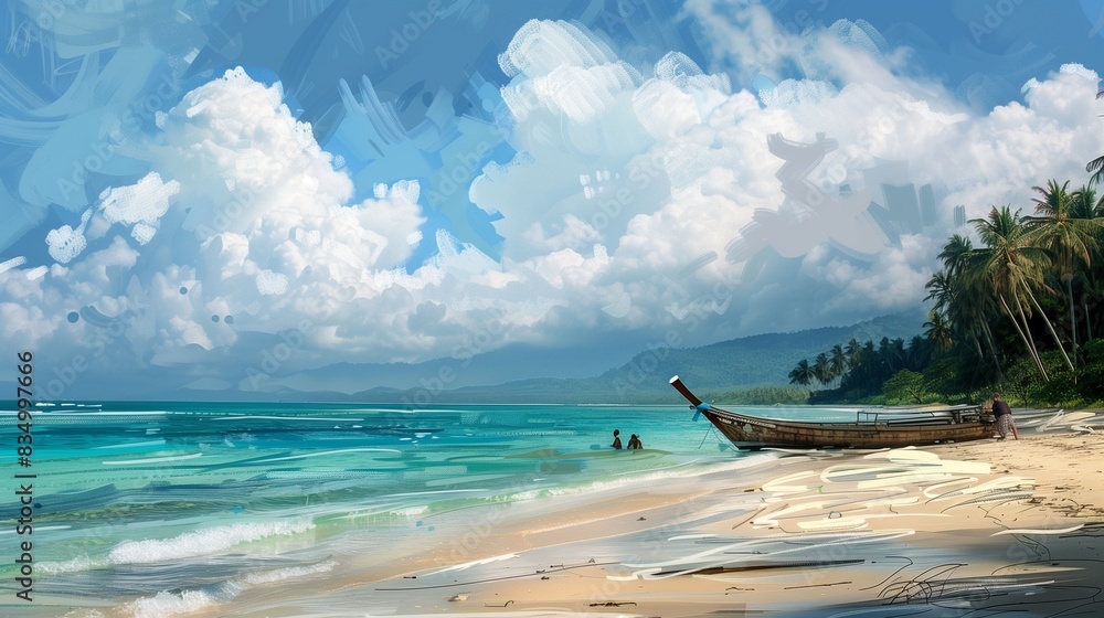 Fototapeta premium The beach 2