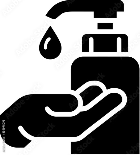 Hand Sanitizing Icon