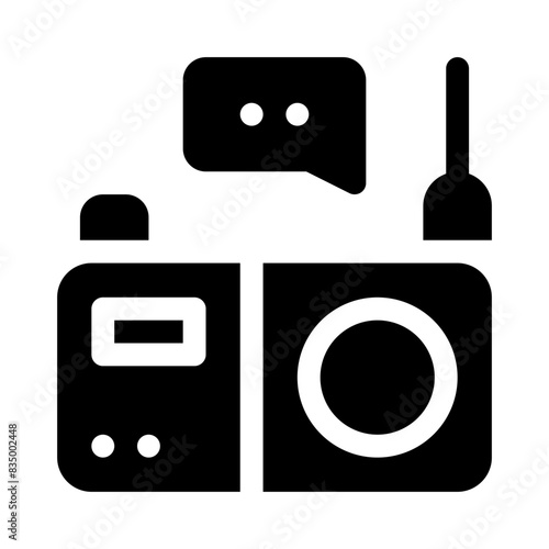 radio glyph icon
