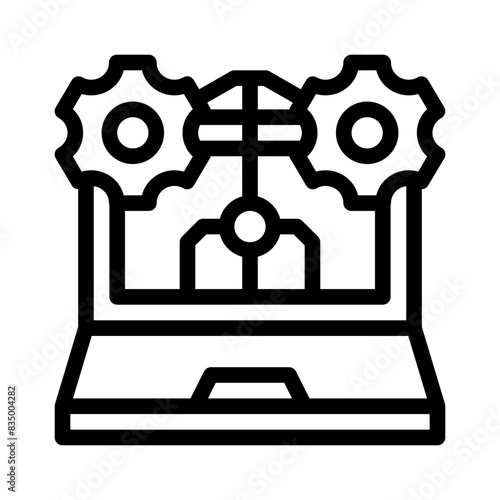 visor line icon