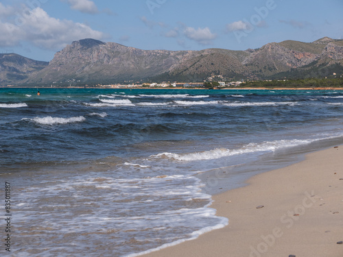 Beach and sea in Mallorca