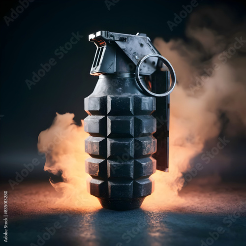 Smoke grenade M18 from counter-strike with hyperrealism photo