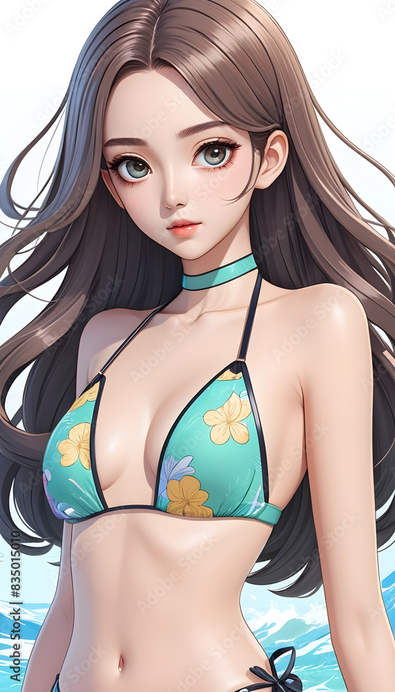 hand drawn cartoon anime cool swimsuit girl illustration in summer
hand drawn cartoon anime cool swimsuit girl illustration in summer
