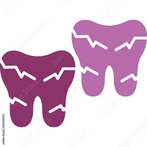 Tooth Damaged Icon