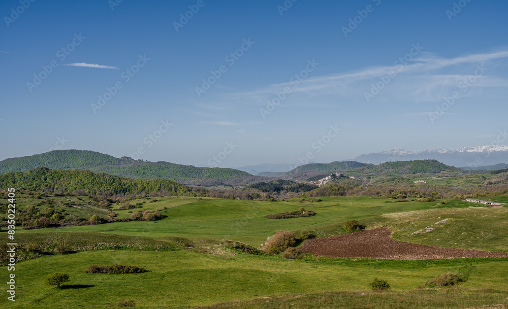 Molise, Italy. Spring landscapes