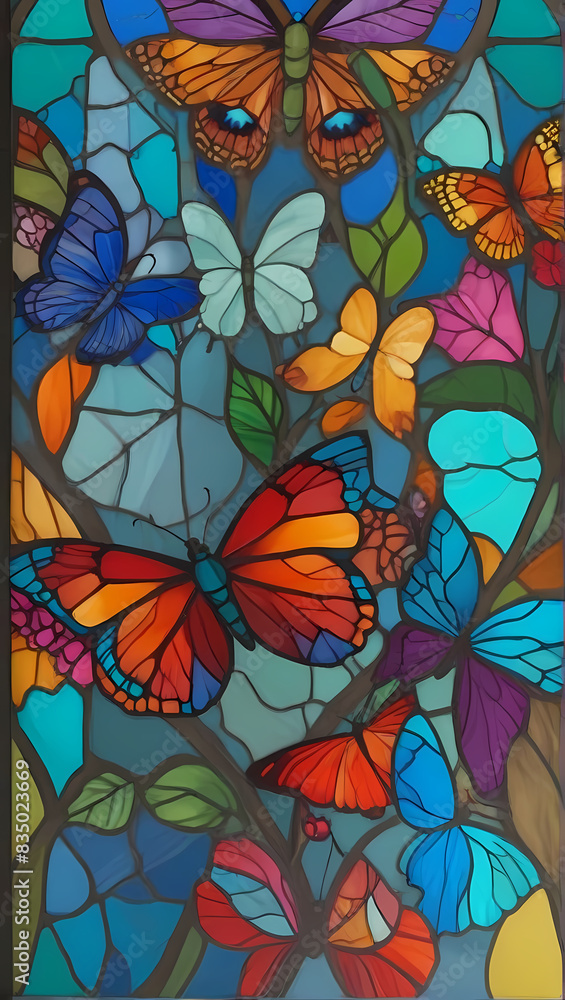 stained glass window stained glass window