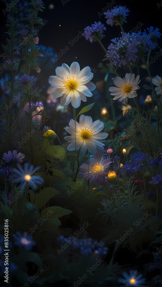 flowers in the night flowers in the night