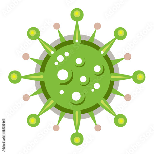 Virus vector illustration 