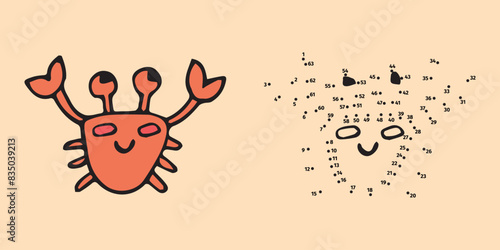 game. A child's game. collect the dots. dot to dot game. lines. black lines. assemble the lines. development. an educational program. the development of children. children. for children. vector.