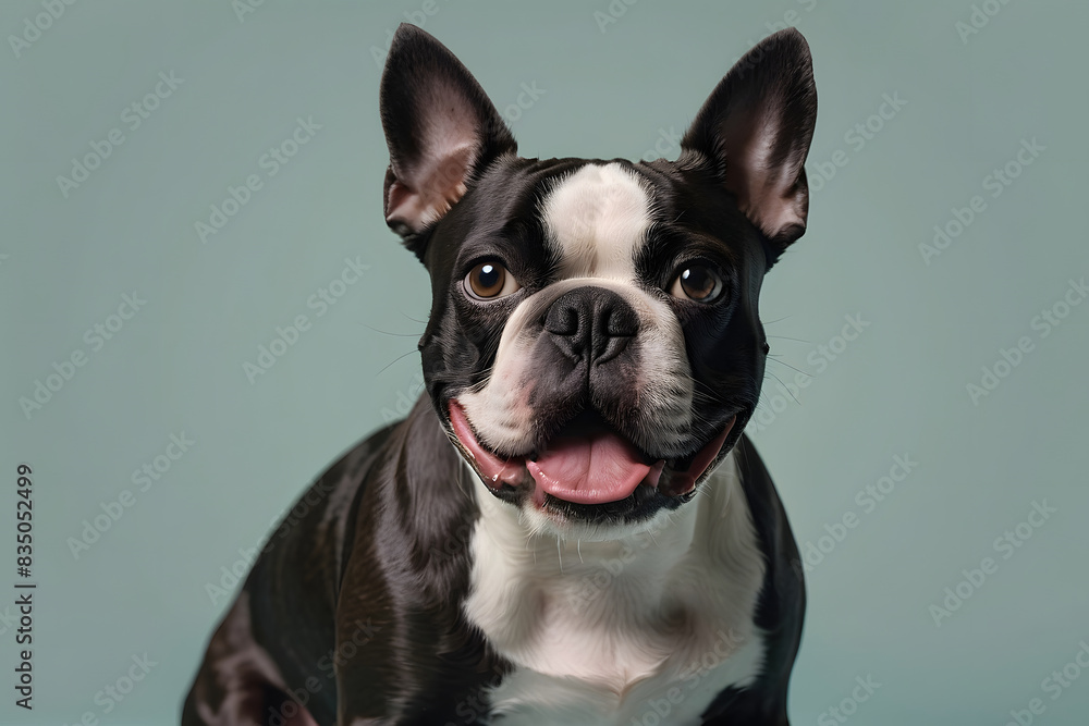 French bulldog, dog isolated on white background French bulldog, dog isolated on white background