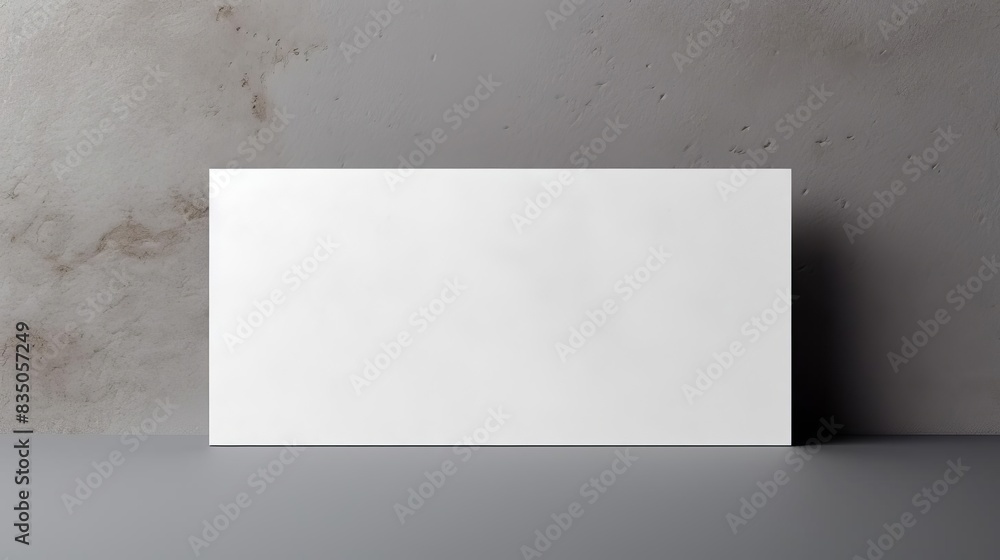 Elegant business card blank mockup, clean minimalist layout Elegant business card blank mockup, clean minimalist layout