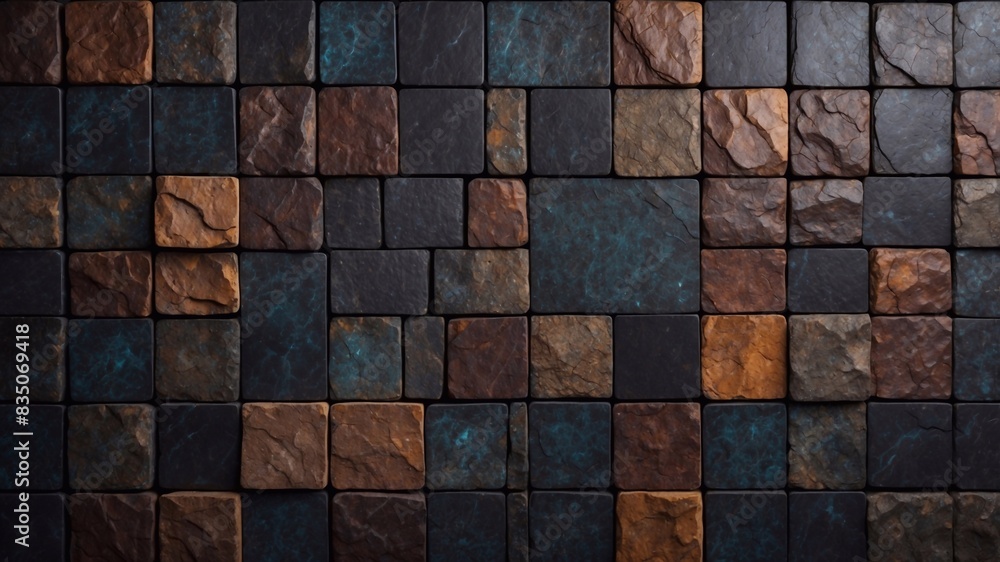 Background Natural raw Stones. AI generated illustration Background Natural raw Stones. AI generated illustration