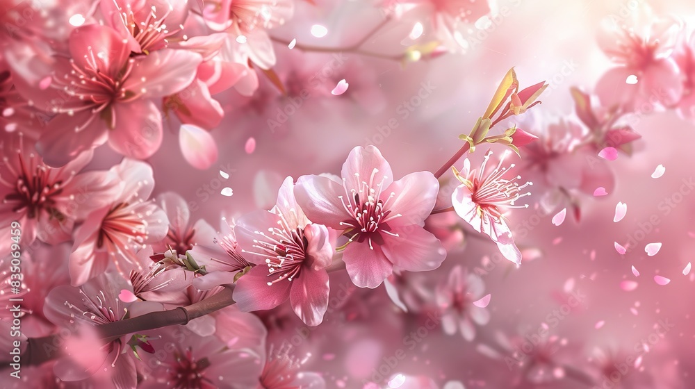 Sakura concept background