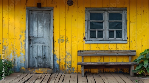 yellow background