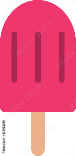 popsicle dessert illustration icon