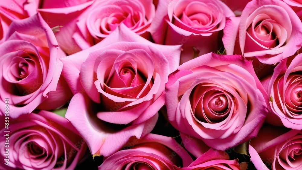 pink roses, light background, space for text pink roses, light background, space for text