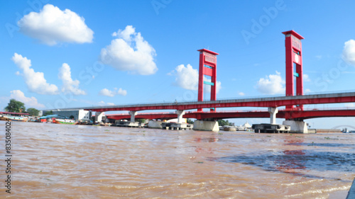 Ampera Bridge is a vertical-lift bridge in the city of Palembang, South Sumatra, Indonesia.