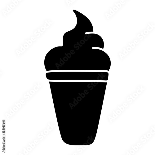 Ice cream cone icon, editable vector   © Vectorslab