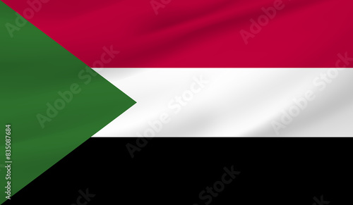 Sudan National Flag waving Sudani flag 3d Free Download Sudan National Flag waving Sudani flag 3d - GFXLoad