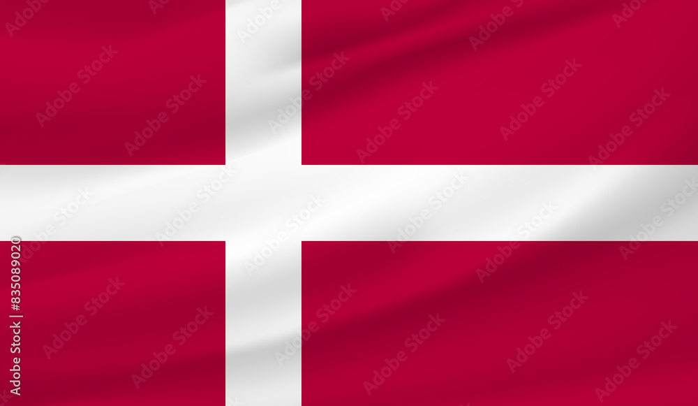 Denmark National Flag Photo 4k Flag waving 3d Denmark National Flag Photo 4k Flag waving 3d