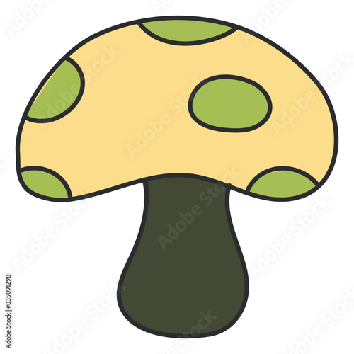 Premium download icon of mushroom 

