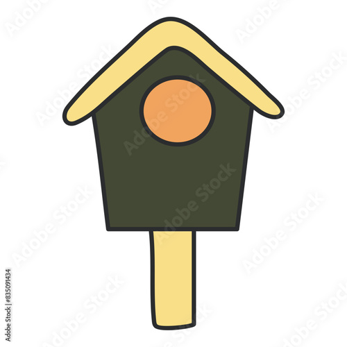 Premium download icon of birdhouse 
