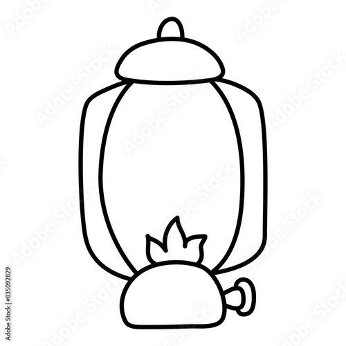 A unique design icon of lantern 

