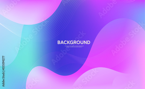 abstract background with wave, Gradient background