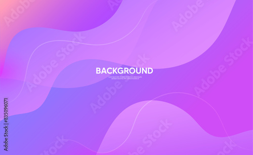 Abstract pink background with waves, Abstract purple background
