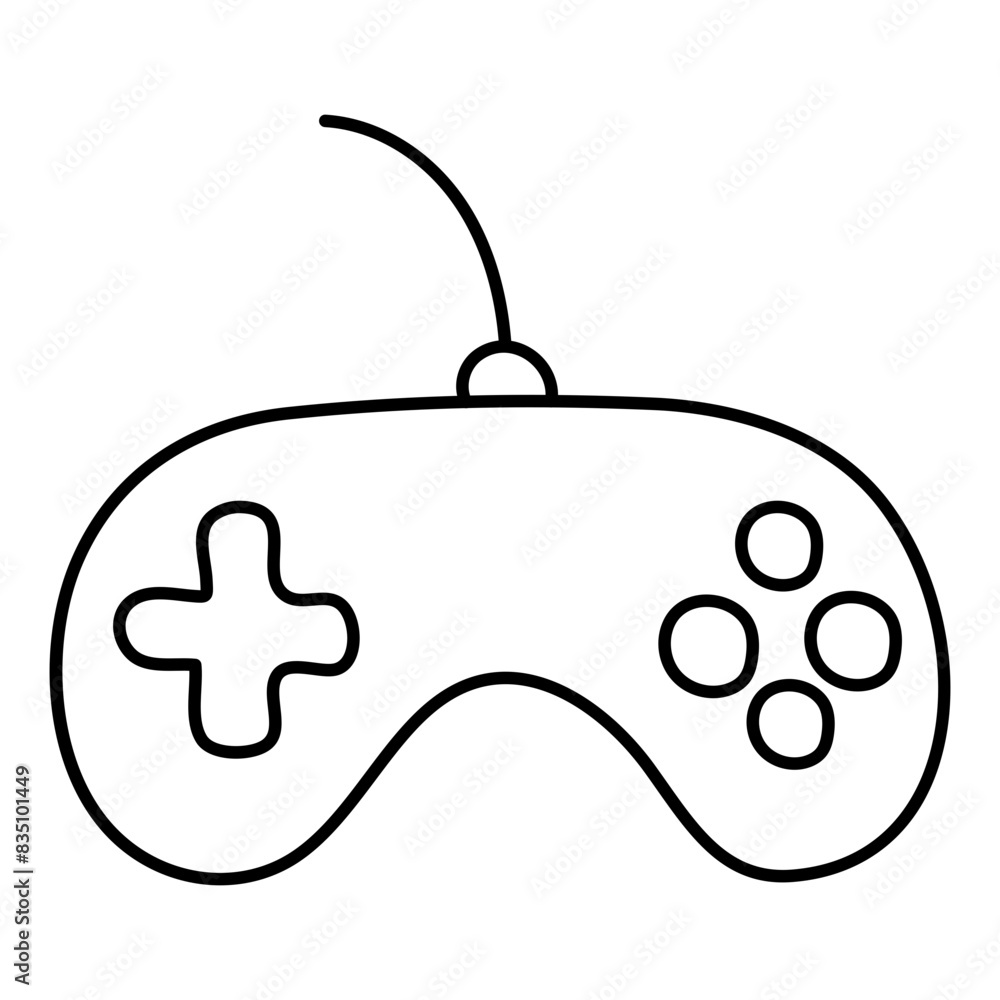 Modern design icon of gamepad
Modern design icon of gamepad