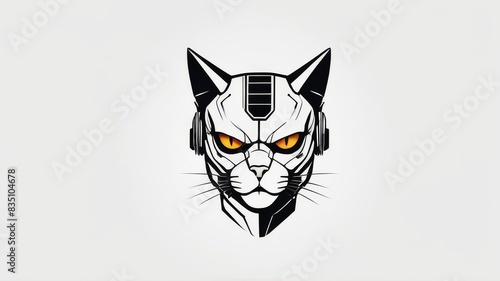 “Binary Whiskers: The Techno-Cat Sentinel”