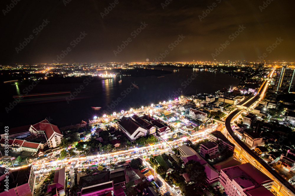 Fototapeta premium traffic at night