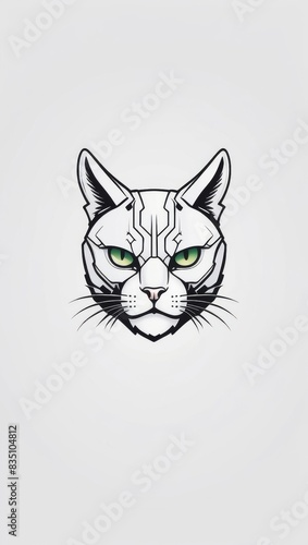 “Binary Whiskers: The Techno-Cat Sentinel”