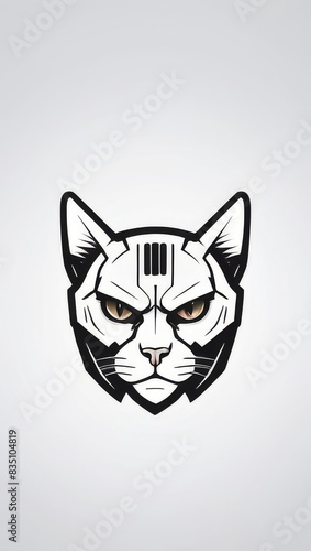 “Binary Whiskers: The Techno-Cat Sentinel” © Takiya