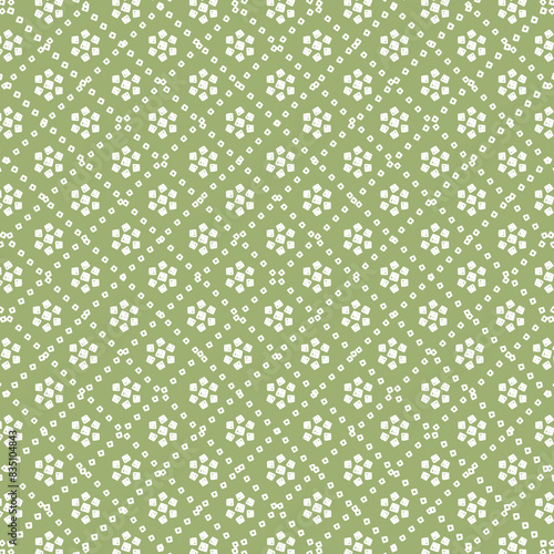 Traditional Indian Bandhani Pattern Batik Vector