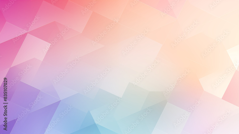 Obraz premium Geometric Abstract Image Pattern Background, Hexagonal Shapes in Pastel Colors, Wallpaper, Background, Cell Phone Cover and Screen, Smartphone, Computer, Laptop, 16:9 Format - PNG