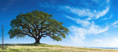A majestic tree against a v...