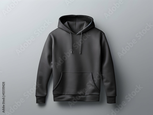 Premium Hoodie mockup, fashionable hoodie on hanger, Clothing mockup, apparel hoodie mockup