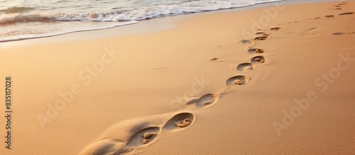Footprint and shoe print le...