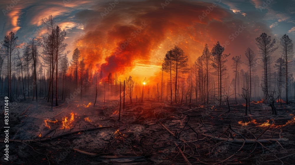 Forest fires: a threat to our environment Forest fires: a threat to our environment