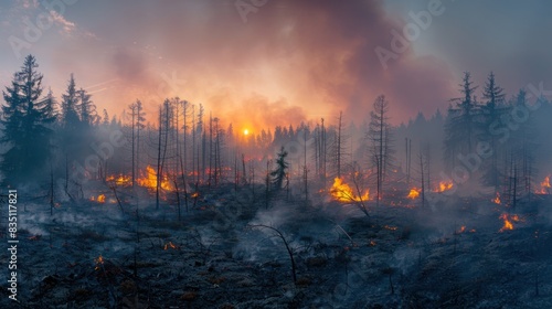 Forest fires: a threat to our environment