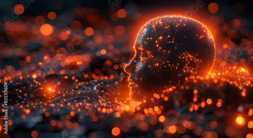 Al, artificial intelligence, machine learning, big data learning notebook background, science and artifical intelligence technology, innovation