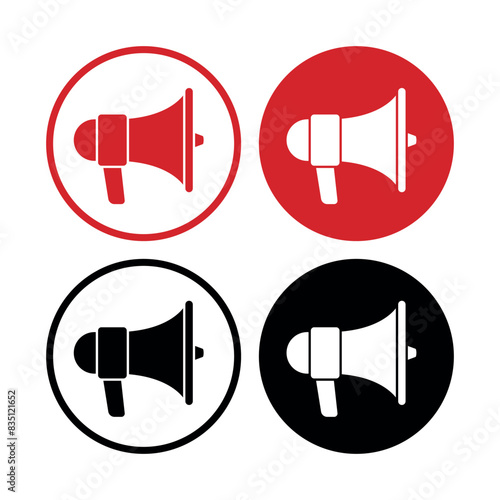 Megaphone Circles Set