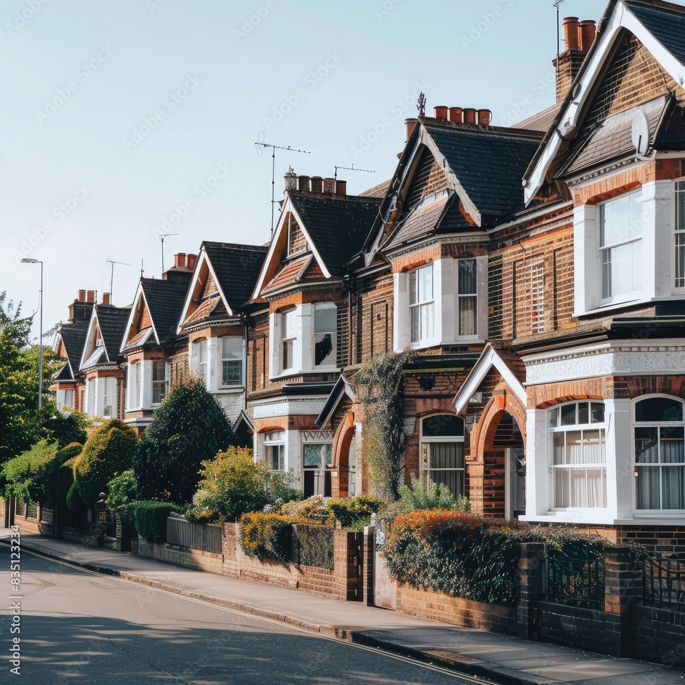 Raw Style: Similar Looking Houses in a Row – Uniformity and Simplicity in Modern Architecture Raw Style: Similar Looking Houses in a Row – Uniformity and Simplicity in Modern Architecture