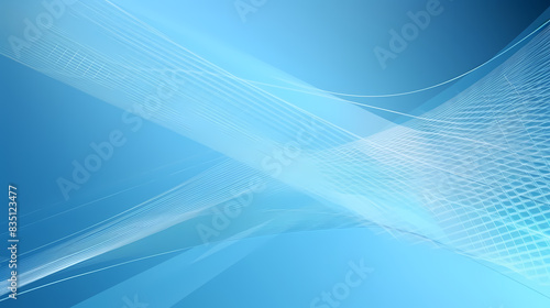 abstract light blue background with lines