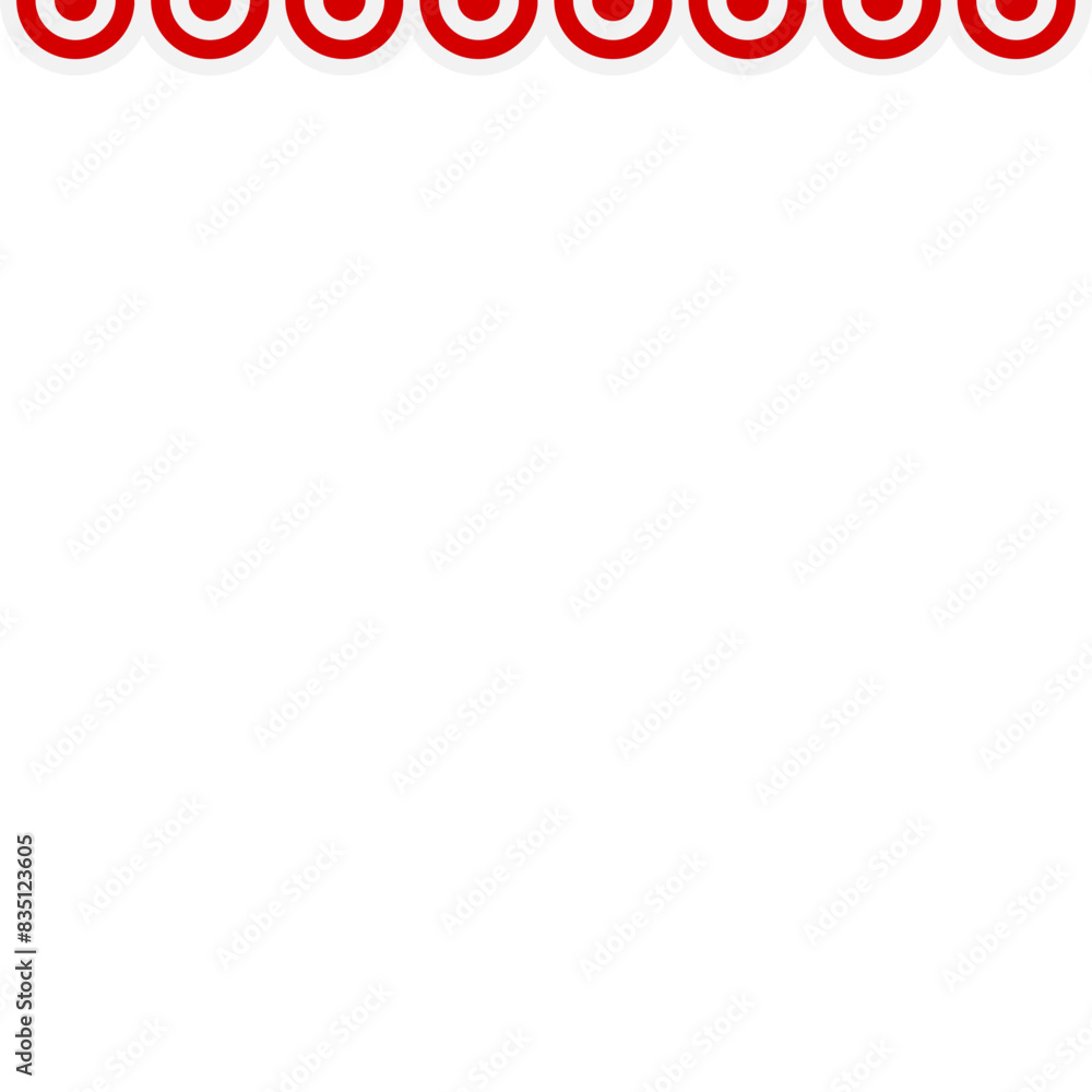 Fototapeta premium Pixel Divider Border
