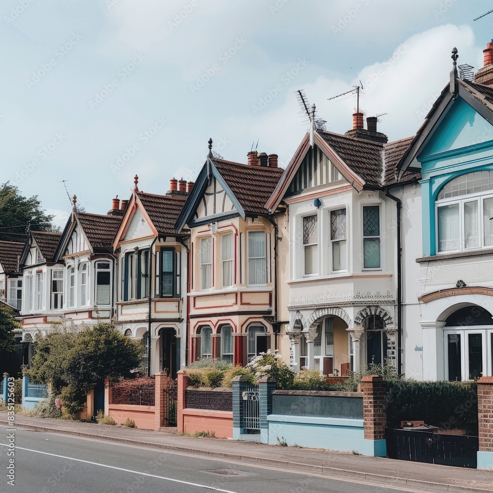 Raw Style: Similar Looking Houses in a Row – Uniformity and Simplicity in Modern Architecture Raw Style: Similar Looking Houses in a Row – Uniformity and Simplicity in Modern Architecture